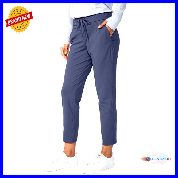 Pants - Stretch Ankle Sweatpants with Deep Pockets for Golf Athletic Lounge
